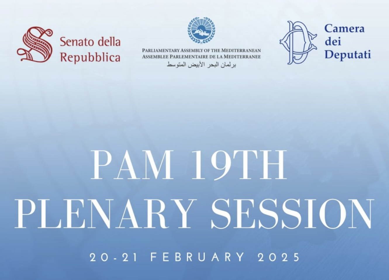 The 19th Plenary Session of PAM Inaugurated in Rome